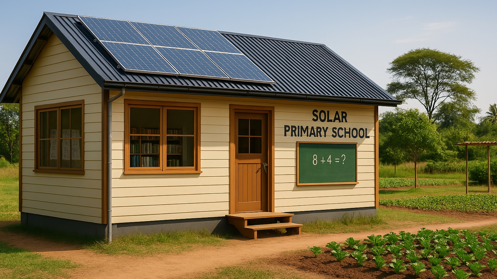 Escuela Básica con Energía Solar